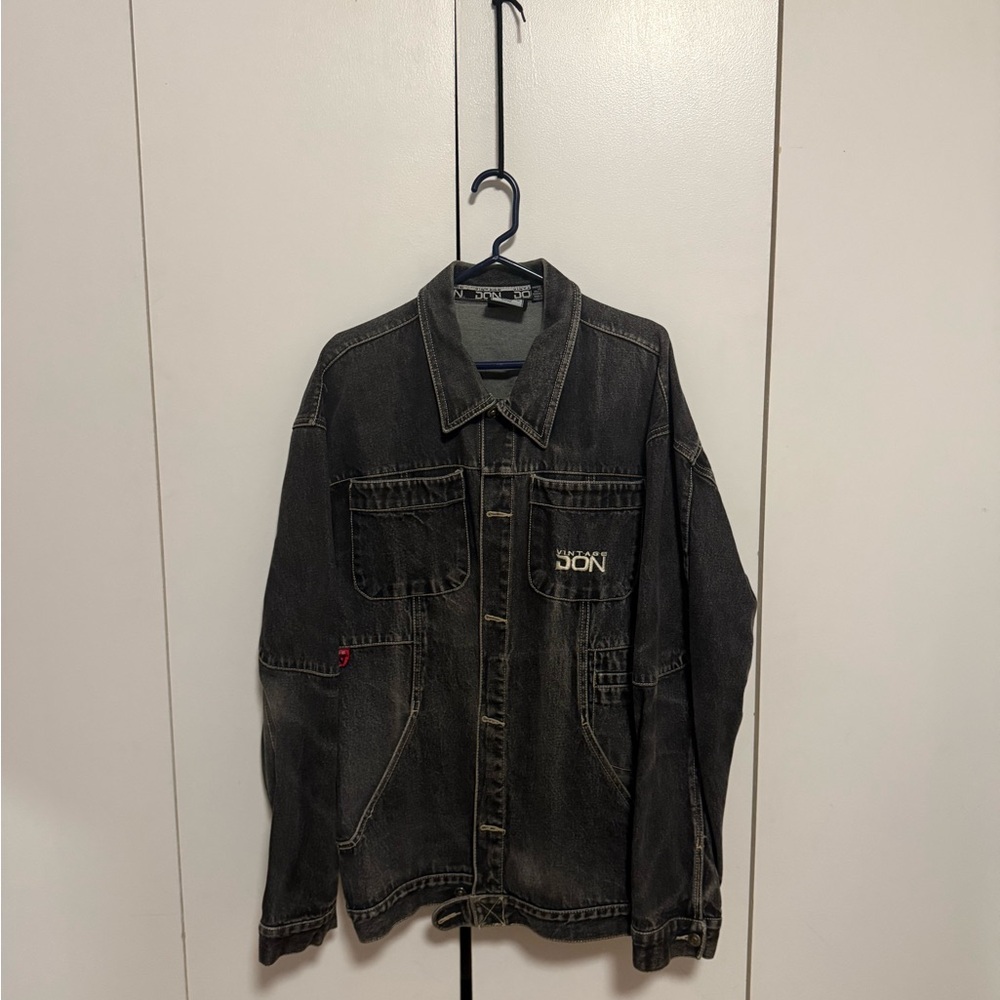 Vintage Don Black Denim Jacket